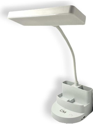 Cmsolar cm 106 Standlı Şarjlı 3 Renk Ayarlanabilir LED Masa Lambası