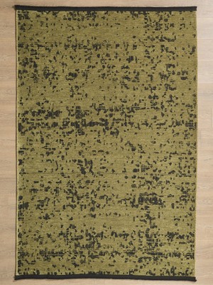 Red Halı Yeşil Şönil Kilim Kaymaz Taban Yıkanabilir Salon Halısı Mutfak Yolluk Koridor Halısı