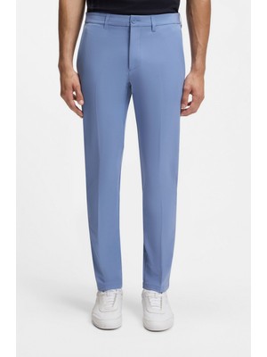 Boss Erkek Slim Fit Çabuk Kuruyan Su Tutmayan Dar Paça Mavi Pantolon 50534303-459