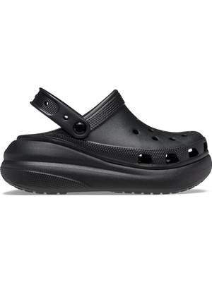 Crocs Unısex Marka Logolu Rahat Günlük Kullanım Siyah Terlik 207521-001
