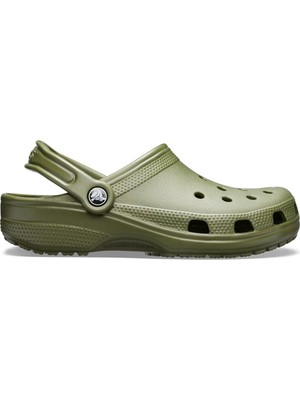 Crocs Unısex Marka Logolu Rahat Günlük Kullanım Yeşil Terlik 10001-309