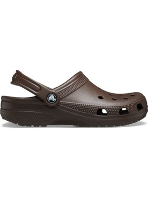 Crocs Unısex Marka Logolu Rahat Günlük Kullanım Kahverengi Terlik 10001-21Q