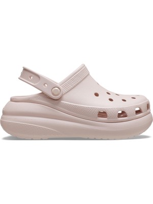 Crocs Unısex Marka Logolu Rahat Günlük Kullanım Pudra Terlik 207521-6UR