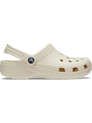 Crocs Unısex Marka Logolu Rahat Günlük Kullanım Krem Terlik 10001-2Y2