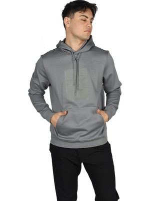 Boss Erkek Marka Logo Detaylı Regular Fit Uzun Kollu Gri Sweatshirt 50505319-036