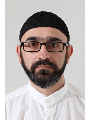 İhvan Online Örme Esnek Orlon Namaz Takke - Siyah - (Smz)