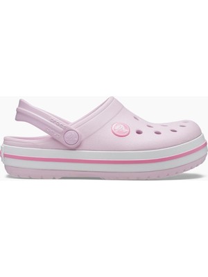 Crocs Çocuk Marka Logolu Rahat Günlük Kullanım Pembe Terlik 207006-6GD