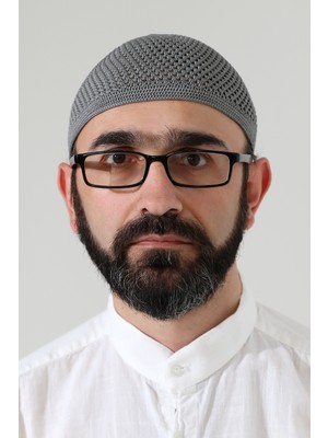 İhvan Online Örme Esnek Orlon Namaz Takke - Gri - (Smz)
