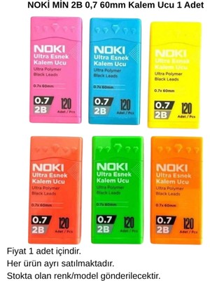 Noki Min 2b 0.7 mm 60 mm Kalem Ucu Tekli