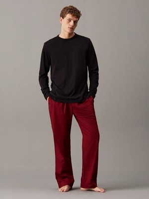 Calvin Klein Erkek Pamuklu Rahat Kesim Kırmızı Eşofman Takımı 000NM2781E-SX5