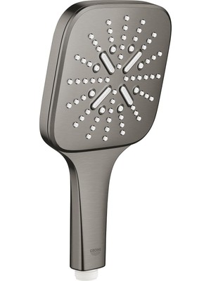 Hansgrohe Grohe Rainshower Smartactive 130 Cube El Duşu 3 Akışlı Brushed Hard Graphite - 26582AL0