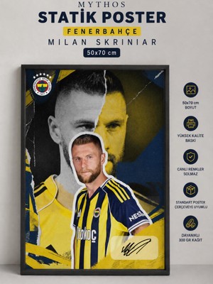 Mythos Cards Mythos Statik Poster Fenerbahçe Milan Skriniar 50X70 cm