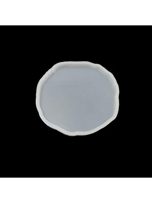 ElHobi Bardak Altı Reçine Epoksi Kalıp - Dalgalı Oval - B12