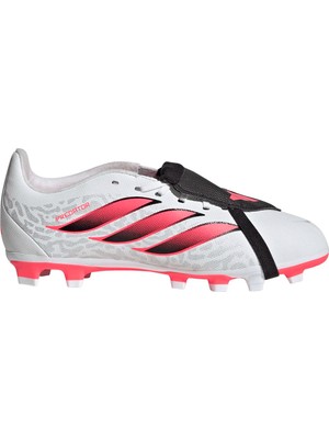 Adidas Beyaz Erkek Çocuk Futbol Ayakkabısı KJ6728 Predator Club Ft Fg/mg J