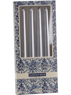 Mumsan Vintage Şamdan Mum 4'lü (5'li Paket)