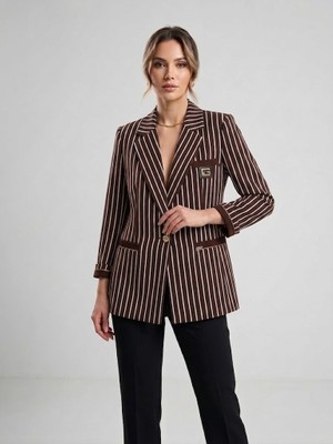 Centilmen Babilon Sasin Çizgili Ceket 7713