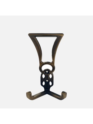 Dreamax 333067 Antik Sarı Portmanto Askı (4'li Paket)