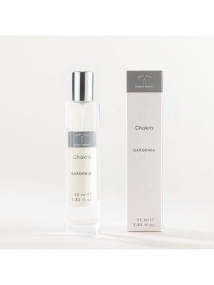 Chakra Gardenya Vücut Spreyi 55 ml Misk ve Meşe Yosunu Notalarıyla Ferahlatıcı Parfüm