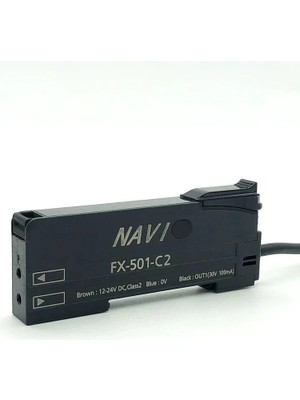 Panasonic FX-501-C2 12-24V Dc Npn Kablolu Dijital Fiber Optik Sensör Amfisi
