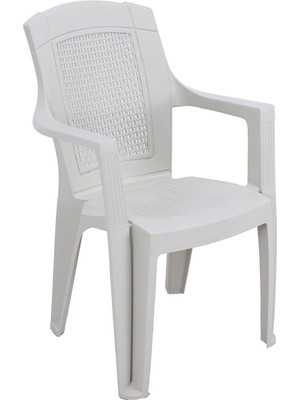 Della Padişah Koltuk Beyaz (8'li Paket)