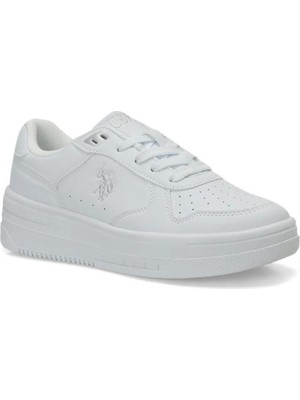 U.s. Polo Assn. Blaze 6pr 102695805 Kadın Sneaker Ayakkabı Beyaz 36-40