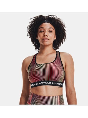 Under Armour Kadın UA Crossback Mid Baskılı Spor Sütyeni