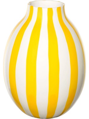 IKEA Blodbjörk Beyaz-Sarı 25 cm Vazo