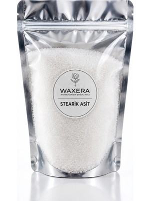 Waxera Stearin (Stearik Asit) 250 G – Mum Sertleştirici