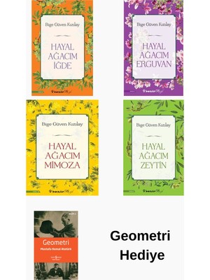 İnkılap Kitabevi Bige Güven Kızılay 4 Kitap Seti + Geometri Hediye