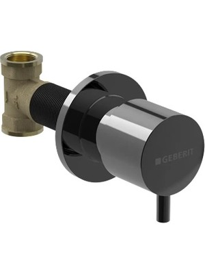 Geberit Geberıt Ankastre Stop Valf - Siyah Krom 616.004.QC.1