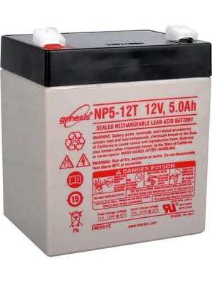 Genesis Np 12V 5 Ah Bakımsız Kuru Akü