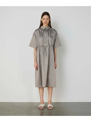 Machka Ayarlanabilir Bel Poplin Elbise  MS1250002056030