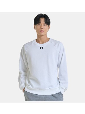 Under Armour Erkek UA Rival Fleece Bisiklet Yaka Sweatshirt