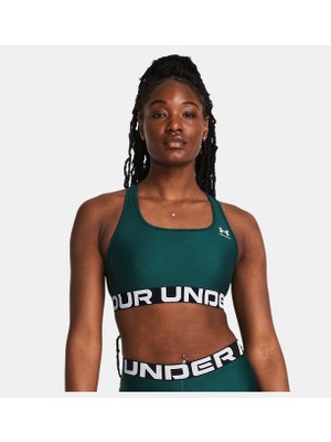 Under Armour Kadın UA HeatGear Mid Branded Spor Sütyeni