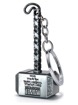Küçük Hazine Thor Çekici Anahtarlık