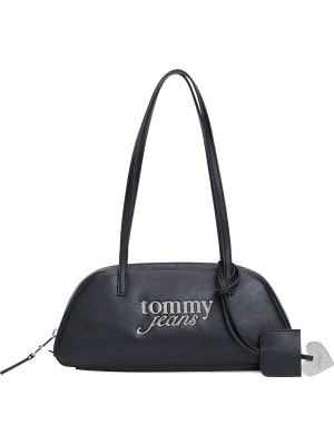 Tommy Hilfiger Siyah Kadın Omuz Çantası Tjw Bold Shoulder Bag