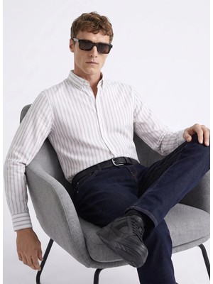 Fabrika Lacivert Erkek Slim Fit Denim Pantolon F6WM-PNT 2195