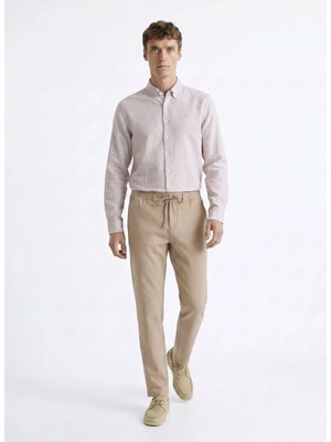 Altınyıldız Classics Bej Erkek Jogger Pantolon ACE001262038