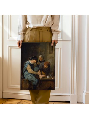 Pegziz Ayak Tedavisi Tablosu | Çerçeveli Flaman Tür Resmi Sanat Poster Duvar Dekoru