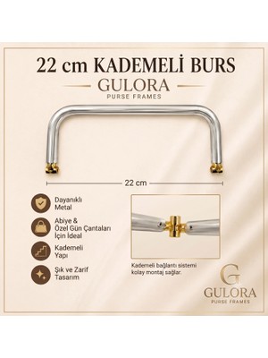 Gulora 22 cm Kademeli Burs