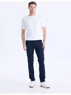 Altınyıldız Classics Lacivert Erkek Slim Fit Pantolon ACE001262790