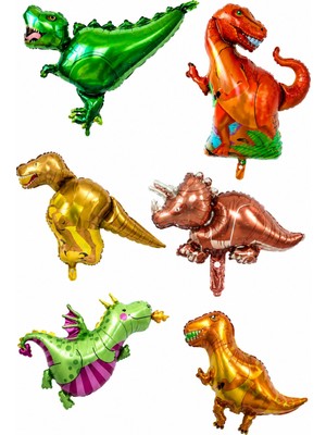 Marka 6\'li Dinozor Folyo Balon