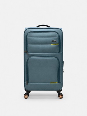 Fossil Unisex Kumaş Orta Boy Ultra Hafif Şifreli Körüklü Kendi Etrafında Dönebilen Valiz 013-02