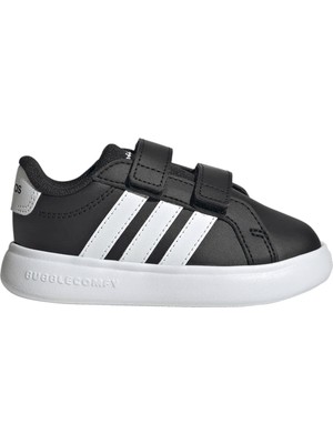 Adidas KI3234 Grand Court 3.0 Bubble Cf I Siyah Unisex Bebek Yürüyüş Ayakkabısı