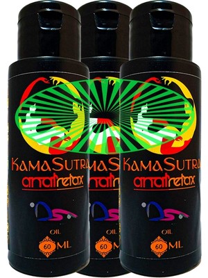 Fırfır Moda Kamasutra Kadına ve Erkeğe 3 Adet 60 ml Arka Reıaxoil Yağ