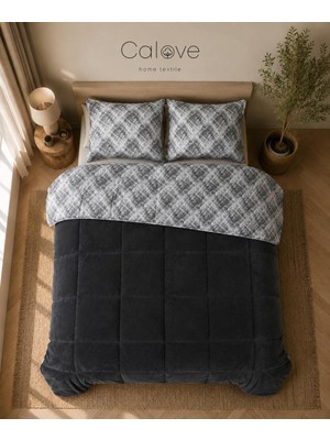Calove Çift Taraflı Premium Wellsoft Yorgan Seti – Ekstra Yumuşak + Yastık Kılıfı