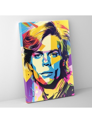 Popcas Pop Art Temalı Çağdaş Dekorasyon Kanvas Tablo