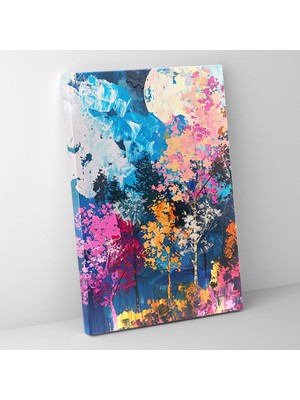 Popcas Manzara Pop Klasizm Klasizm ve Popart Tarzında Modern Sanat Dekoratif Kanvas Tablo
