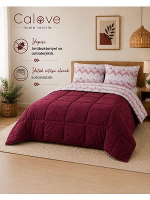 Calove Çift Taraflı Premium Wellsoft Yorgan Seti – Ekstra Yumuşak + Yastık Kılıfı
