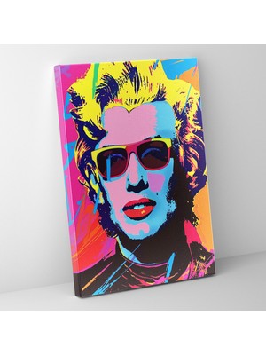 Popcas Modern Sanat Temalı Pop Art Tarzı Dekorasyon Kanvas Tablo